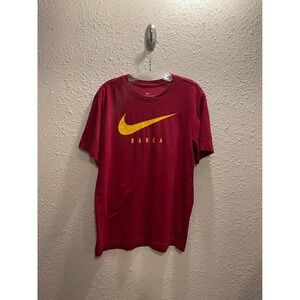 Nike Tee Men's FC Barcelona Training‎ Grind Maroon T-Shirt